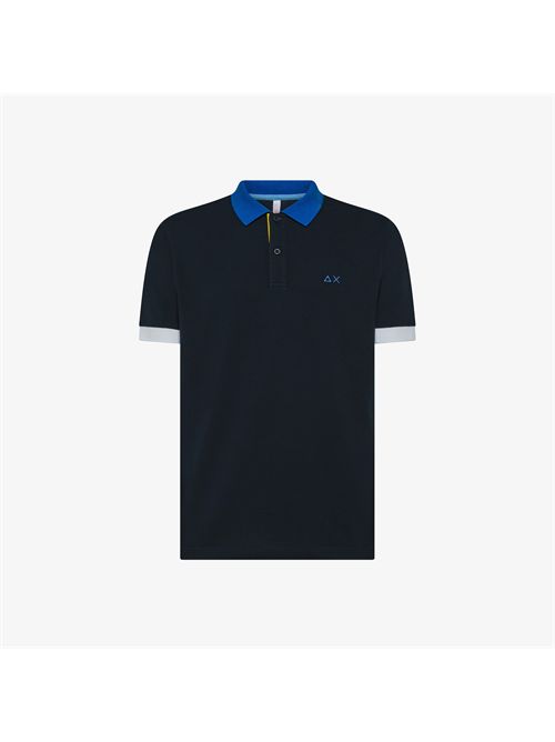 polo uomo blu SUN 68 | A35116/07